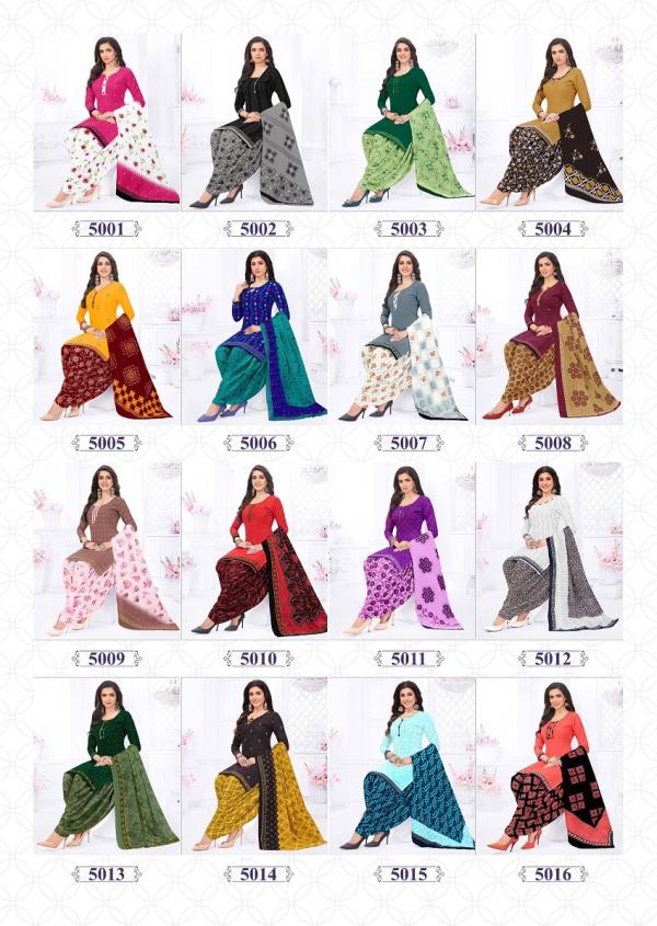 Parag MadhuBala Vol 5 Printed Cotton Dress Material Collection